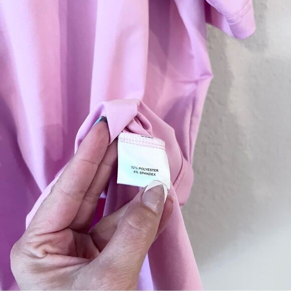 Peter Millar Mens Summer Comfort Golf Polo Shirt Pink Size L - Picture 4 of 7